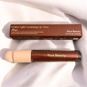 Rare Beauty Positive Light Luminizing Lip Gloss in Blaze